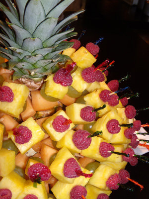 Fruit-skewers